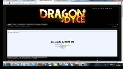 kiwi irc dragondyce.